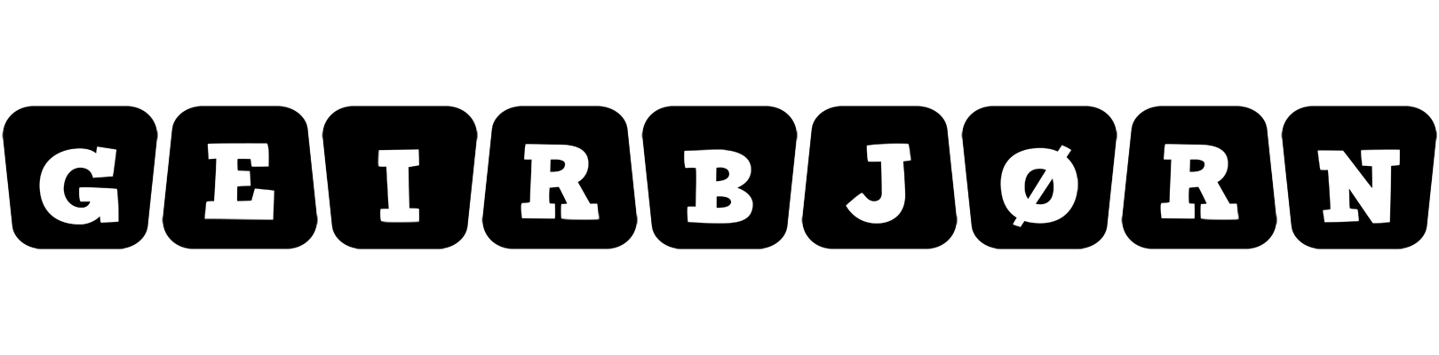 Geirbjørn racing logo