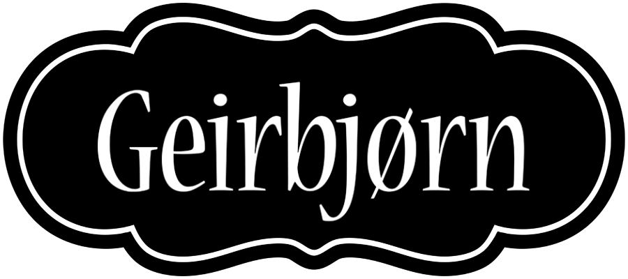 Geirbjørn welcome logo