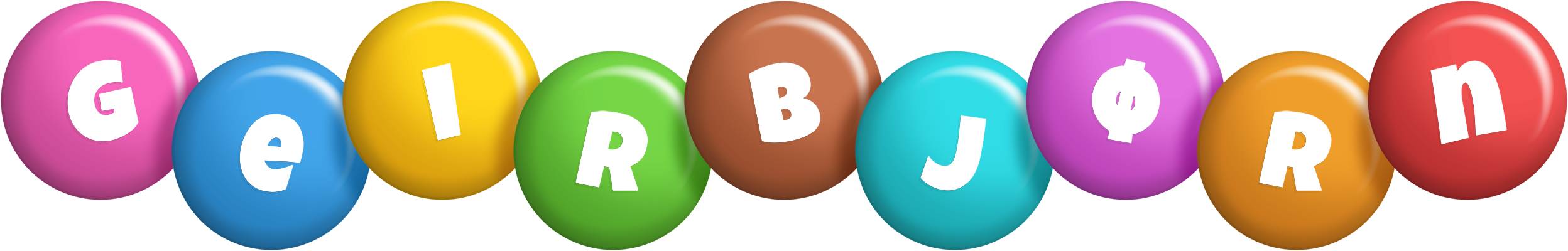 Geirbjørn candy logo