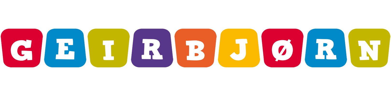Geirbjørn kiddo logo