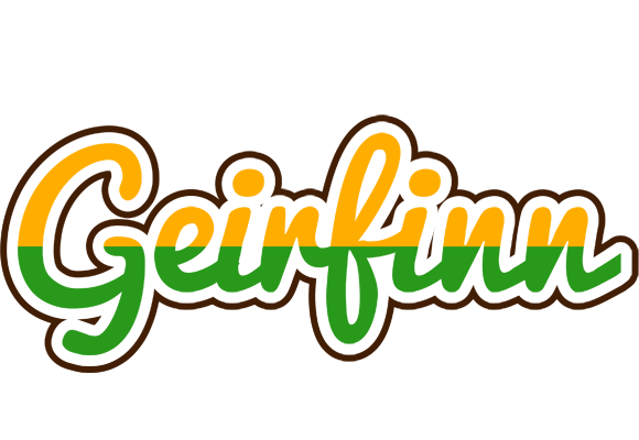 Geirfinn banana logo