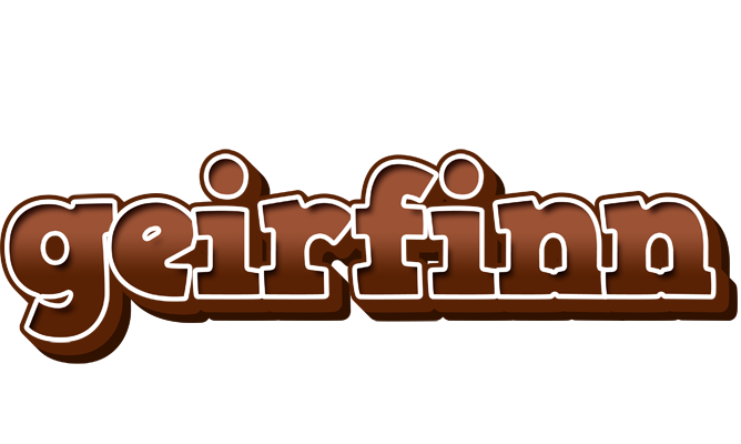 Geirfinn brownie logo
