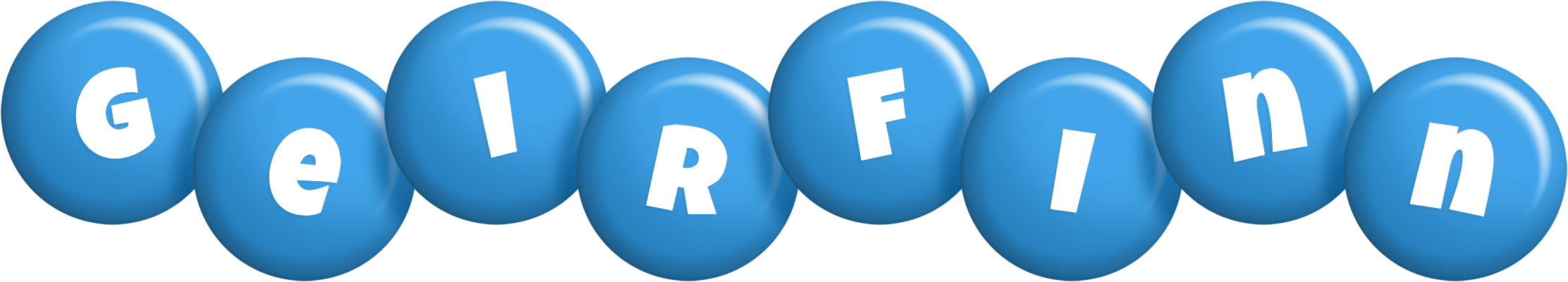 Geirfinn candy-blue logo