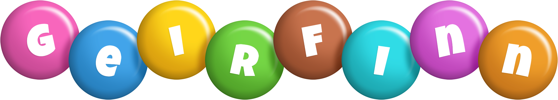 Geirfinn candy logo