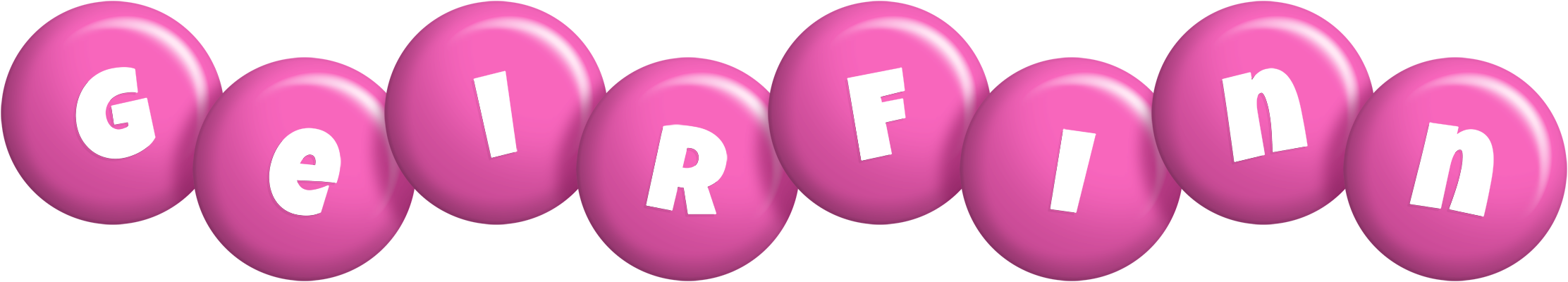 Geirfinn candy-pink logo