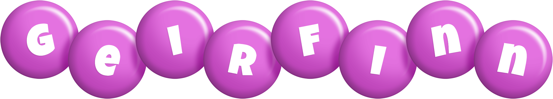 Geirfinn candy-purple logo