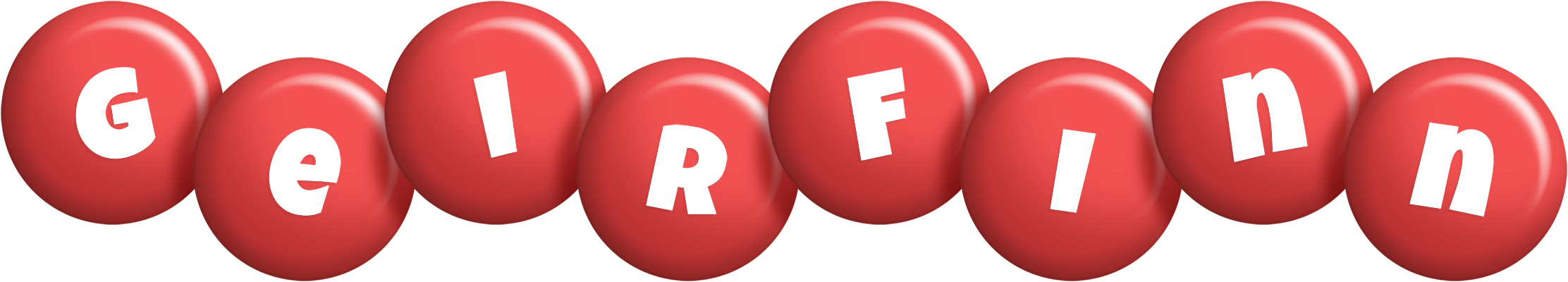 Geirfinn candy-red logo