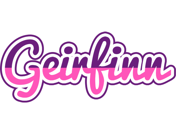 Geirfinn cheerful logo