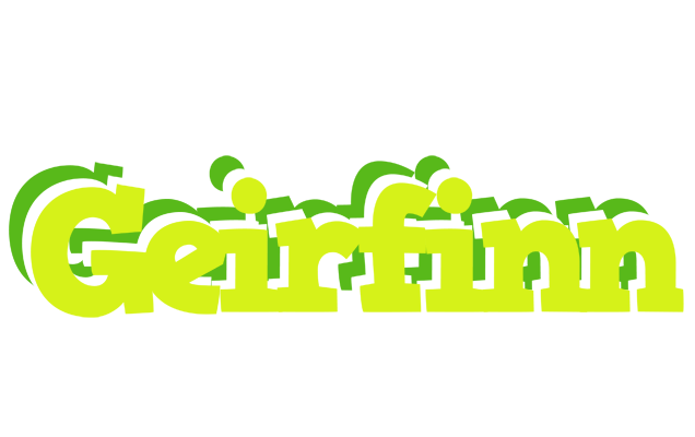 Geirfinn citrus logo