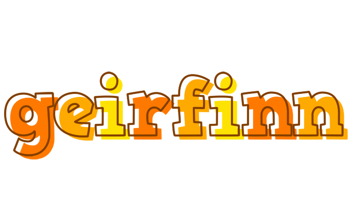 Geirfinn desert logo