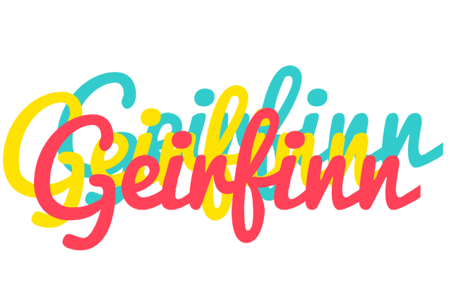 Geirfinn disco logo