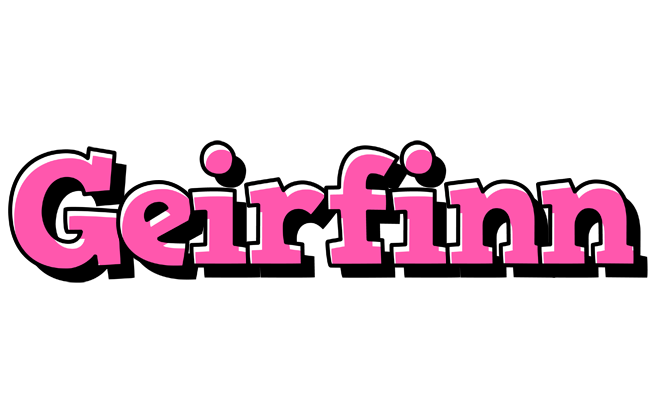 Geirfinn girlish logo