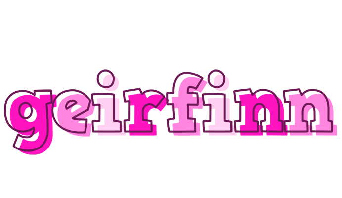 Geirfinn hello logo