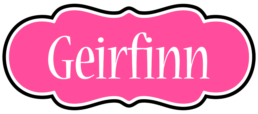 Geirfinn invitation logo