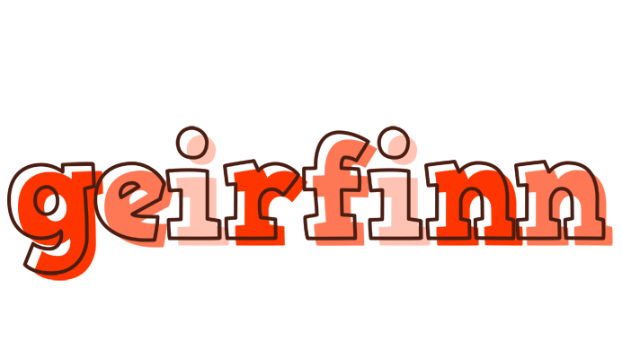 Geirfinn paint logo