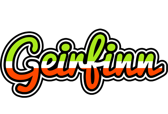 Geirfinn superfun logo