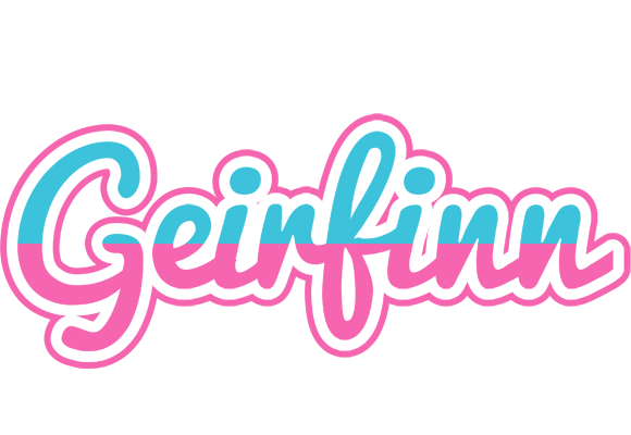 Geirfinn woman logo