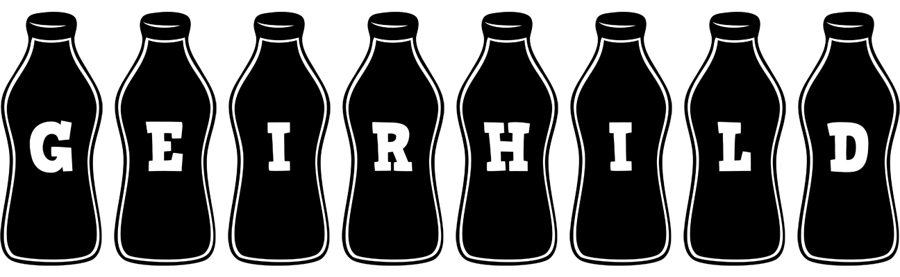 Geirhild bottle logo