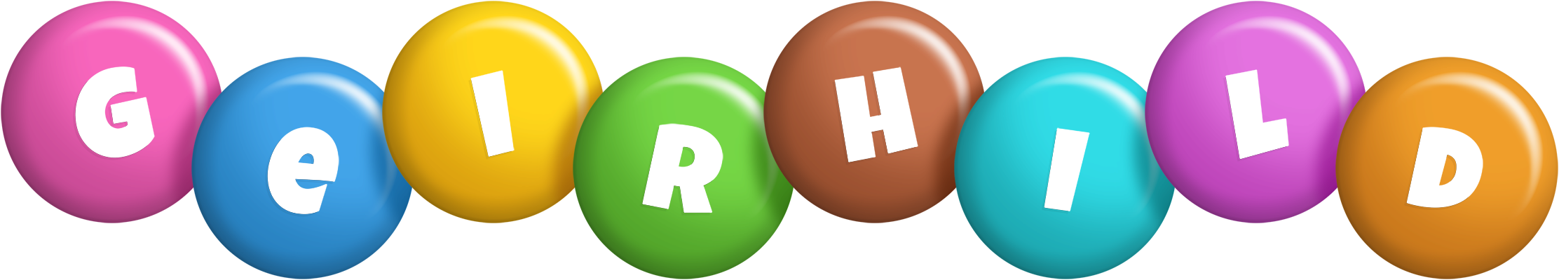 Geirhild candy logo