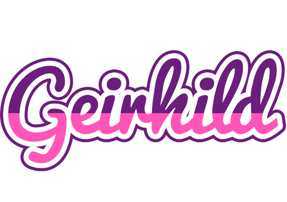 Geirhild cheerful logo