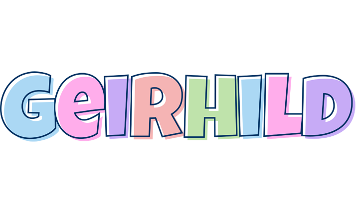 Geirhild pastel logo