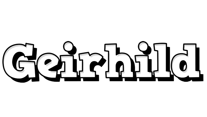 Geirhild snowing logo
