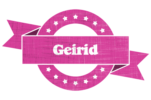 Geirid beauty logo