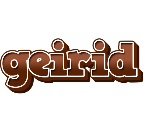 Geirid brownie logo