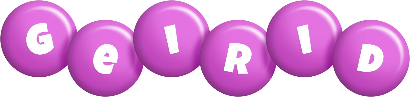 Geirid candy-purple logo