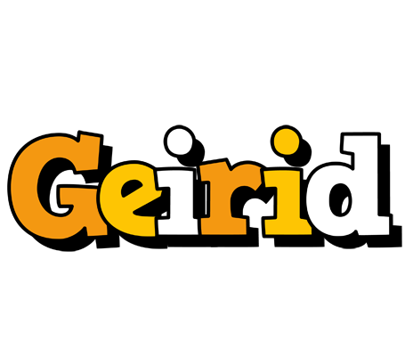 Geirid cartoon logo