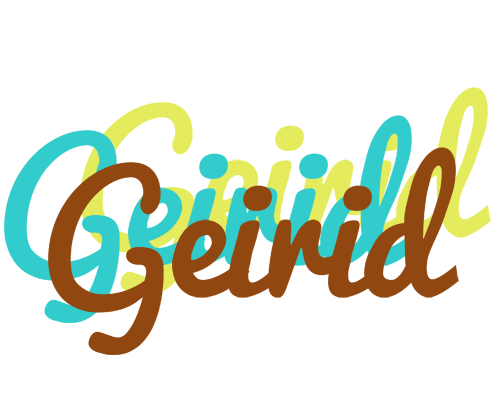 Geirid cupcake logo