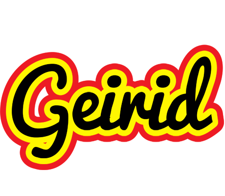 Geirid flaming logo