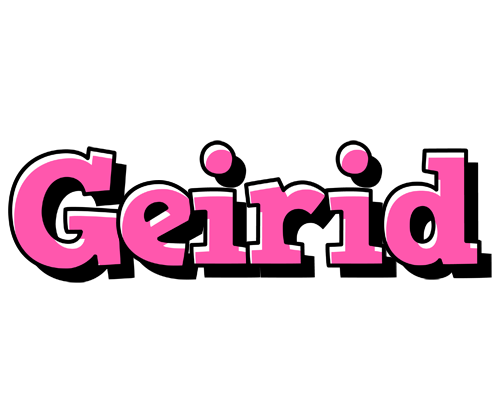 Geirid girlish logo