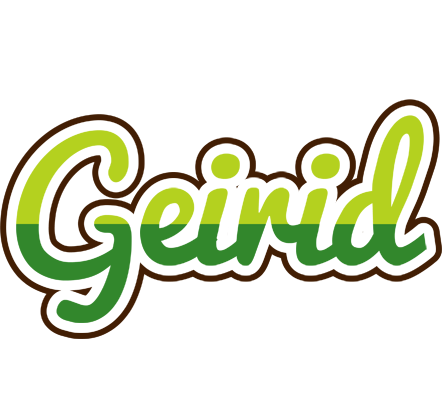 Geirid golfing logo