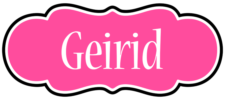 Geirid invitation logo