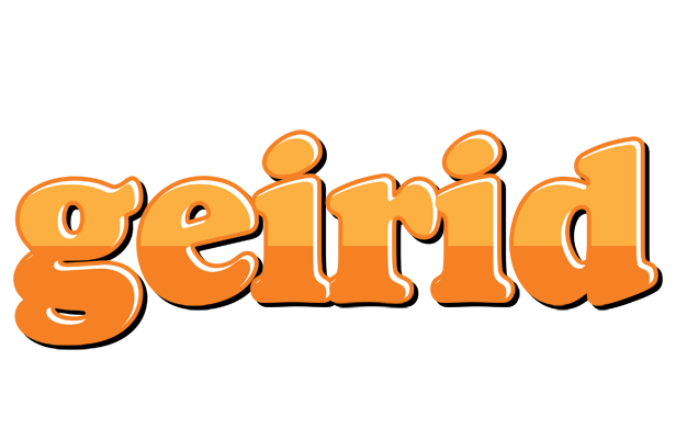 Geirid orange logo