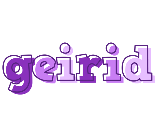 Geirid sensual logo