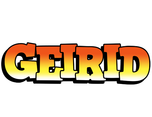 Geirid sunset logo