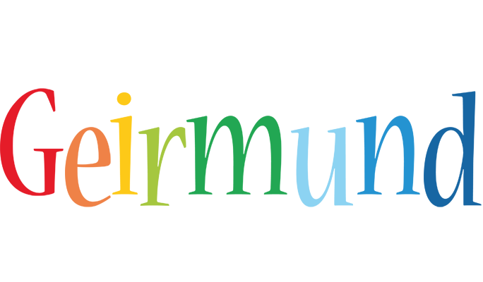 Geirmund birthday logo