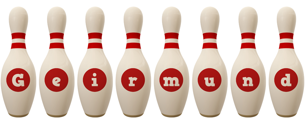 Geirmund bowling-pin logo