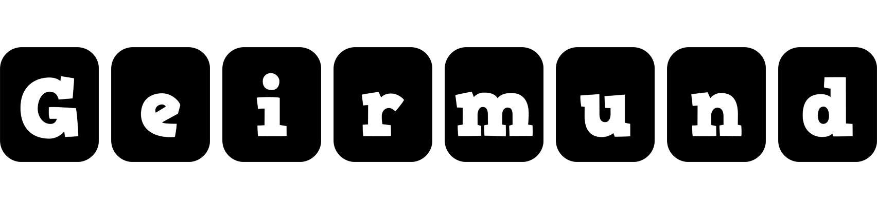 Geirmund box logo