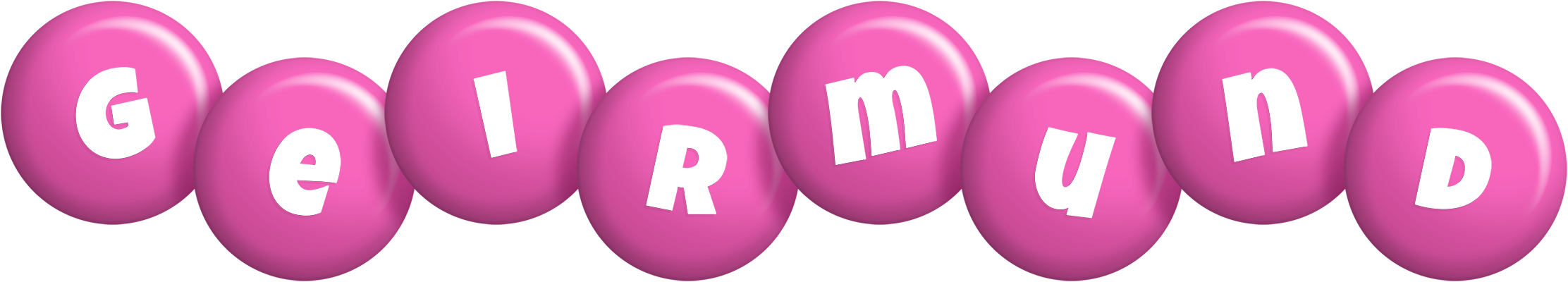Geirmund candy-pink logo