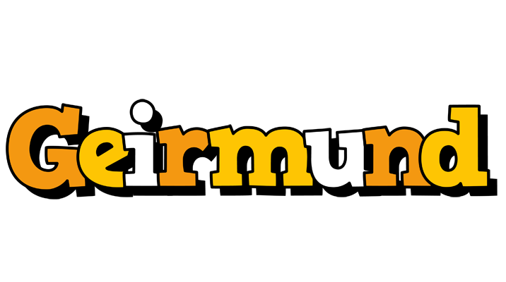 Geirmund cartoon logo