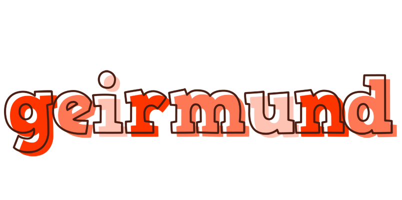 Geirmund paint logo