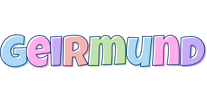 Geirmund pastel logo