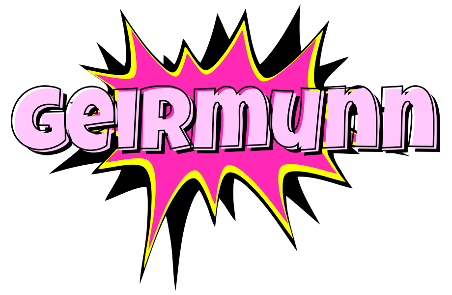 Geirmunn badabing logo