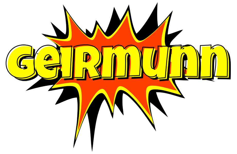 Geirmunn bazinga logo