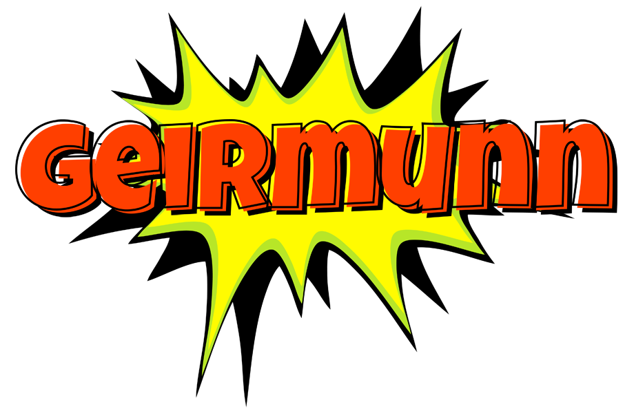 Geirmunn bigfoot logo