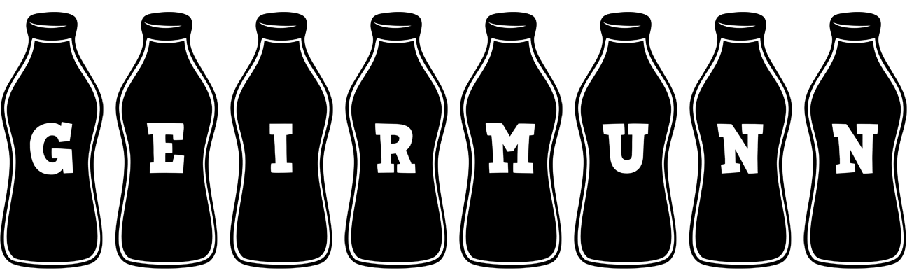 Geirmunn bottle logo