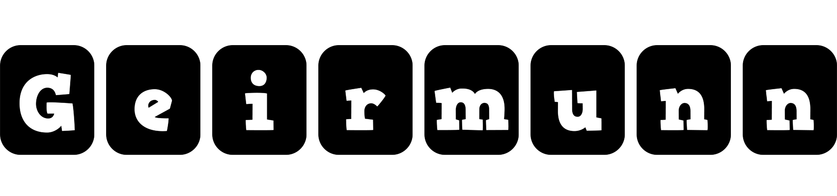 Geirmunn box logo